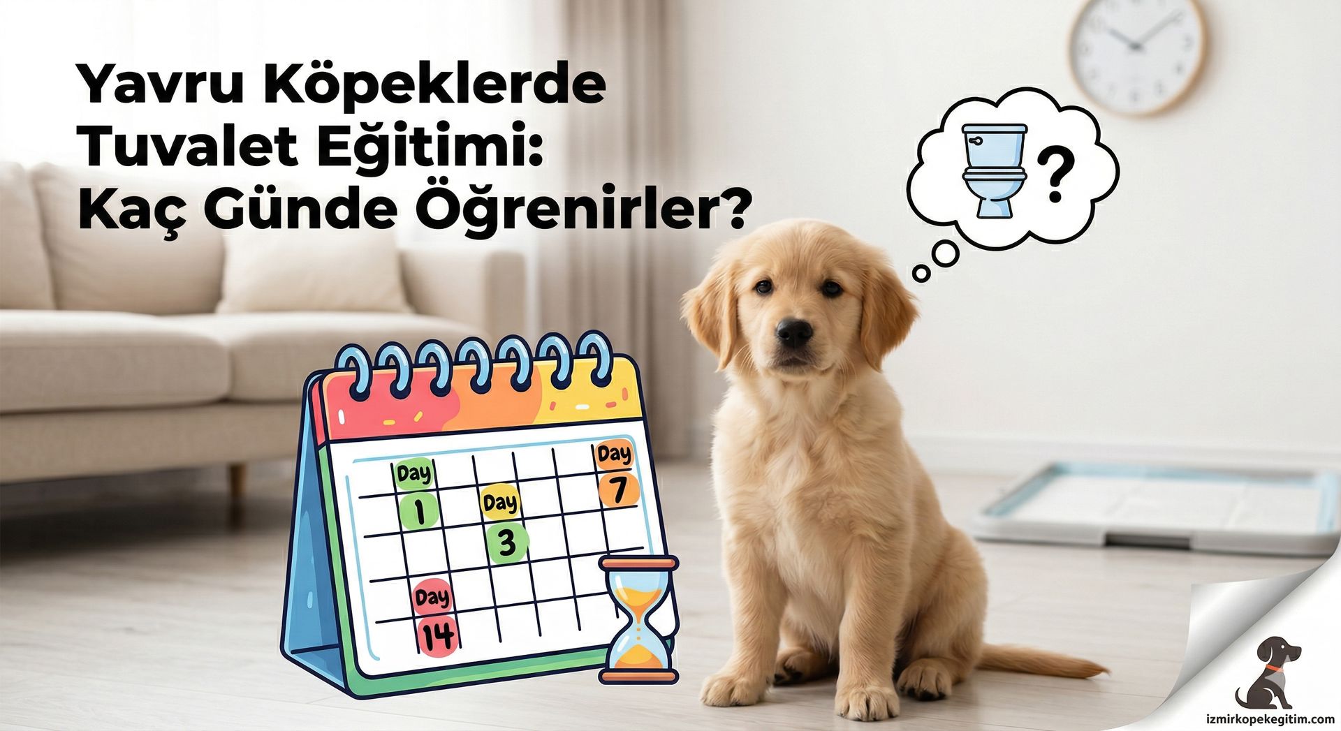 Yavru Köpeklerde Tuvalet Eğitimi: Kaç Günde Öğrenirler?